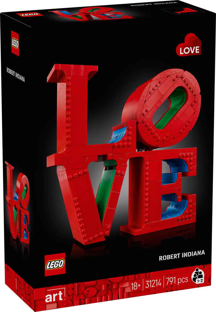LEGO Art LOVE 31214 verpackung