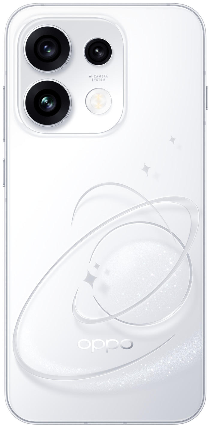 OPPO Reno16 Pro 512GB Weiß 5G rückseite