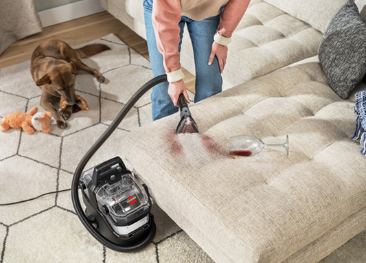BISSELL SpotClean C9 Pro produkt in gebrauch