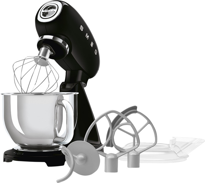 SMEG SMF05BLEU Schwarz zubehör