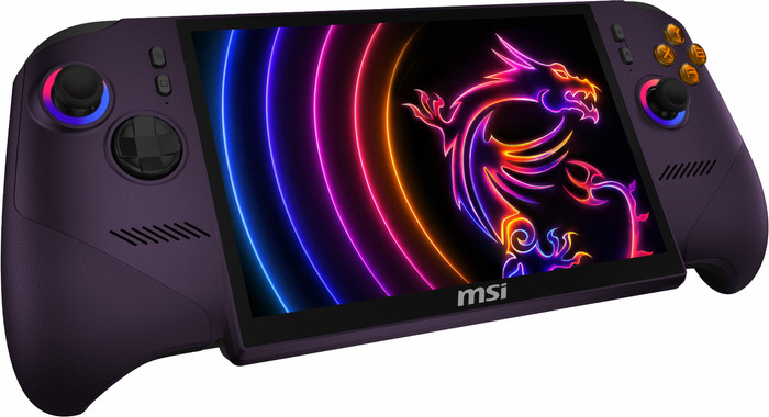 MSI Claw 8 EX AI+ CG3EM Void Purple Launch Pack-019NL left side