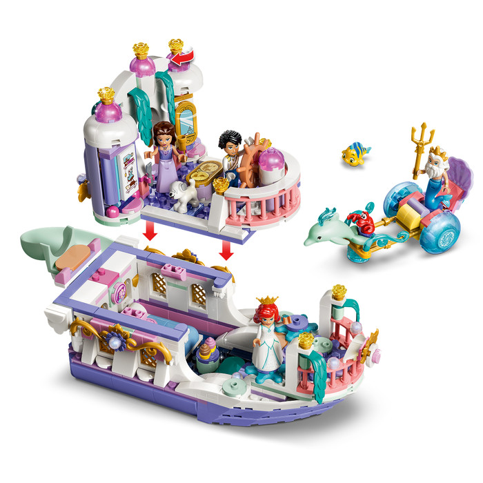 LEGO Disney Arielles Königliches Hochzeitsboot 43299 produkt in gebrauch