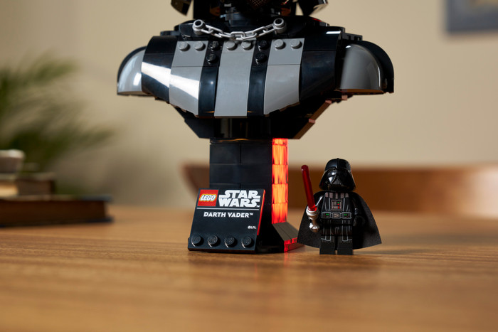 LEGO Star Wars Dart Vader Bust 75439 product in use