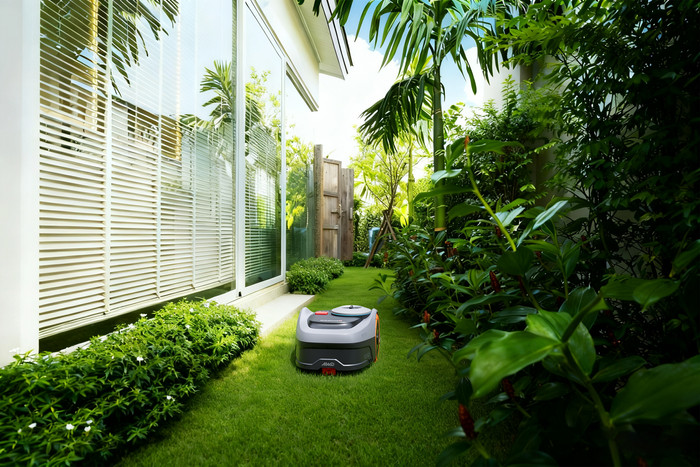 Segway Navimow i208 AWD produkt in gebrauch