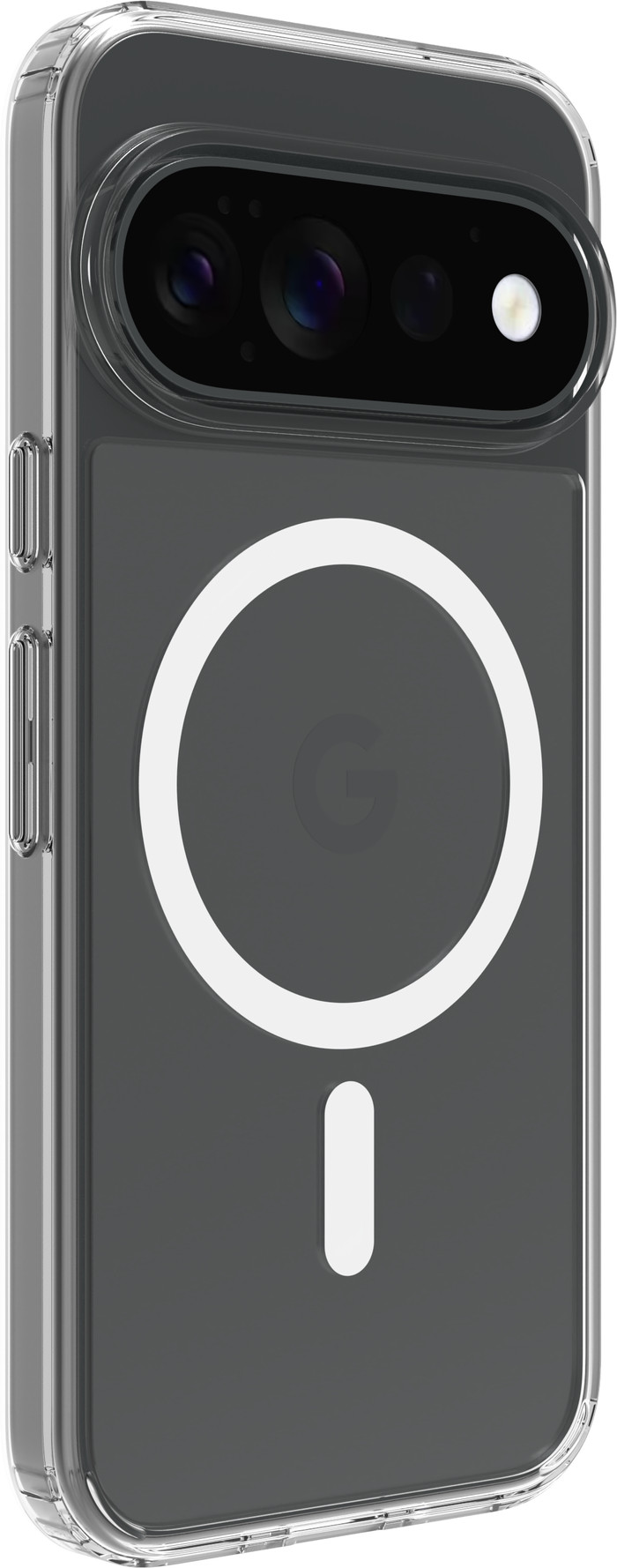 BlueBuilt Protective Back Cover with Magnet Google Pixel 11 Pro Transparent left side