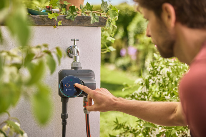 Gardena SMART Dual Water Control produkt in gebrauch