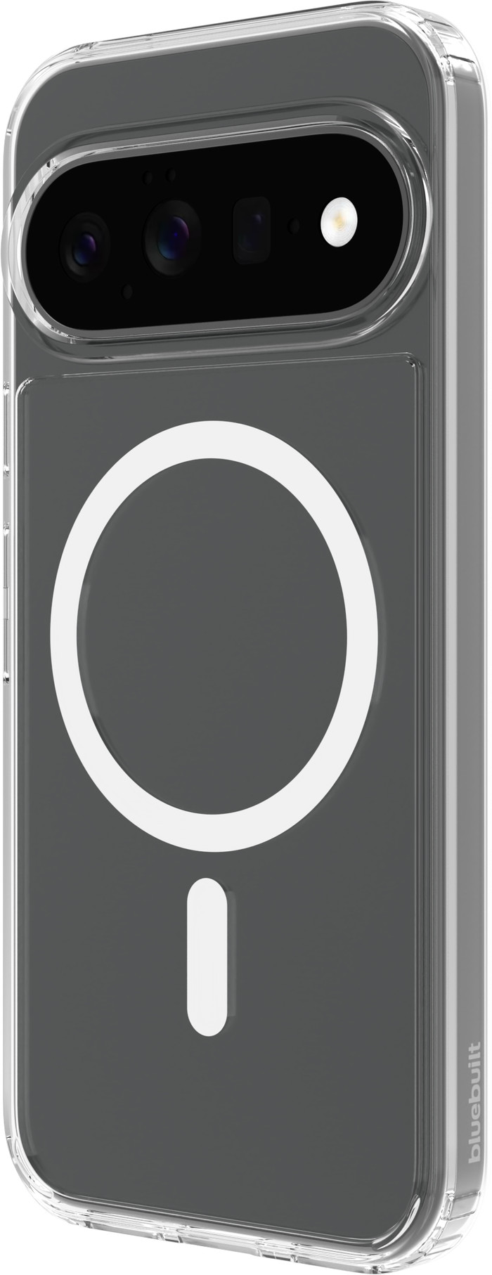 BlueBuilt Protective Backcover mit Magnet Google Pixel 11 Transparent rechte seite