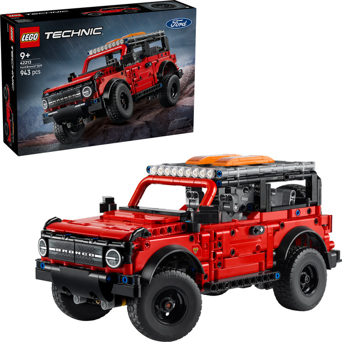 LEGO Autos Trio 42213 + 42226 + 42234 rechte seite
