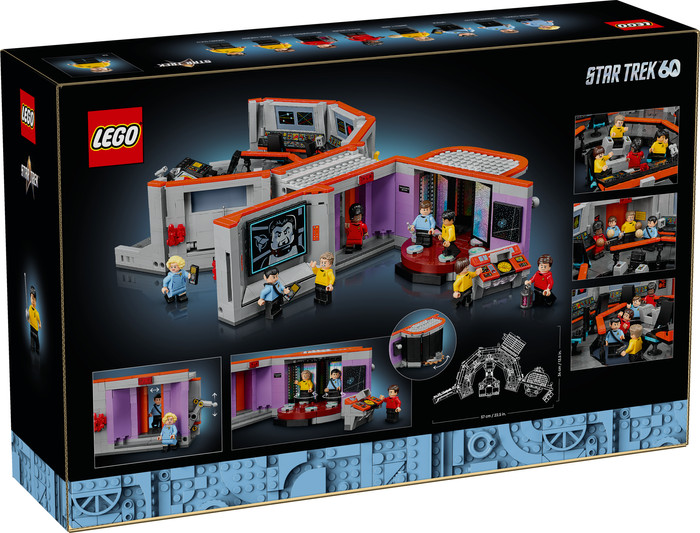 LEGO Icons Star Trek: U.S.S. Enterprise NCC-1701 Bridge 11385 packaging