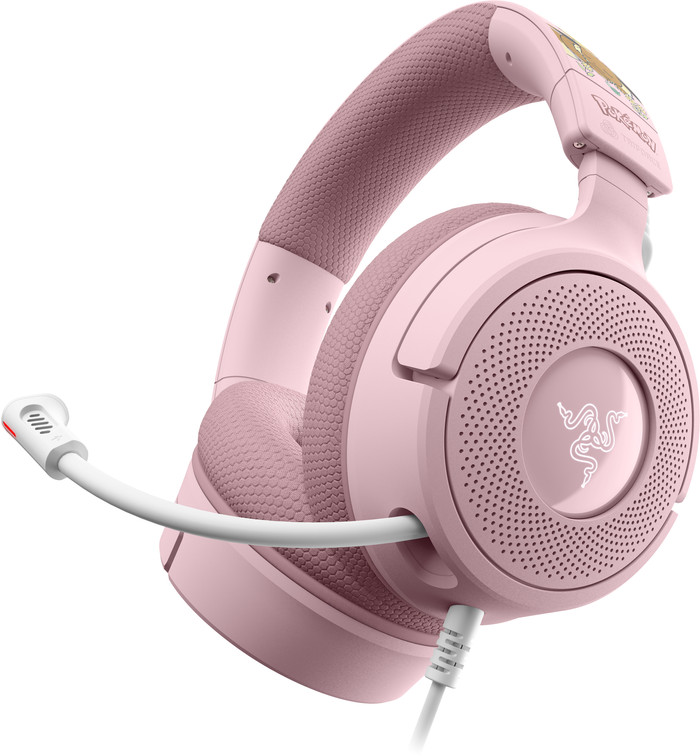 Razer Kraken V4 X Kabelgebundenes Gaming-Headset - Pokémon Pikachu / Eevee Edition detail