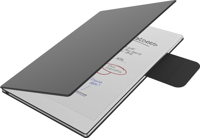 BlueBuilt reMarkable Paper Pro Book Case Schwarz detail