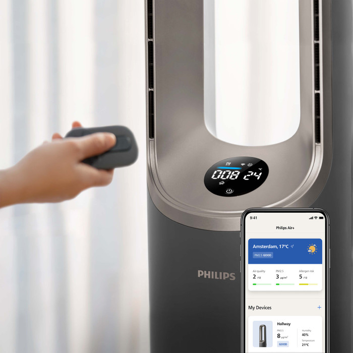 Philips Air Performer 9000 Series 4-in-1 AMF970/10 produkt in gebrauch