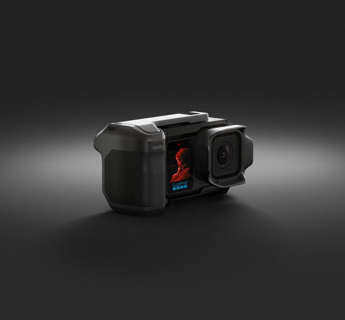 GoPro MISSION 1 Pro Grip Edition produkt in gebrauch