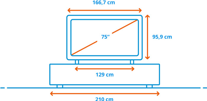 TCL LED 75 Zoll P6L (2026) + TCL S60K visuelles Coolblue 1