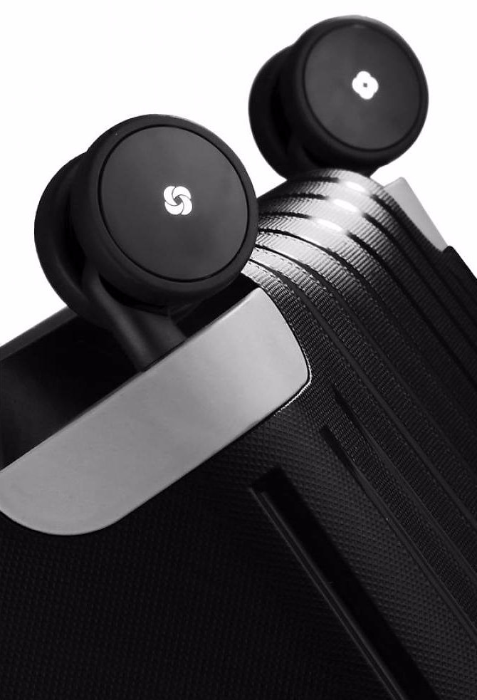 Samsonite S'Cure Spinner 69 cm Doppelpack Black null