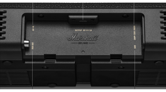 Marshall Heston 60 Black back