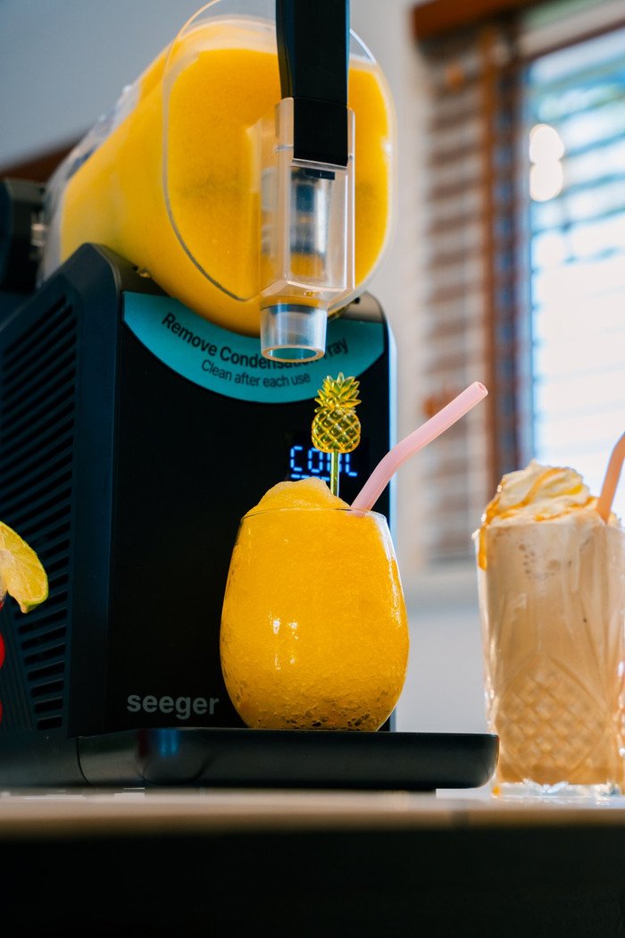 Seeger SuperSlush Frozen Drink Maker 2L produkt in gebrauch
