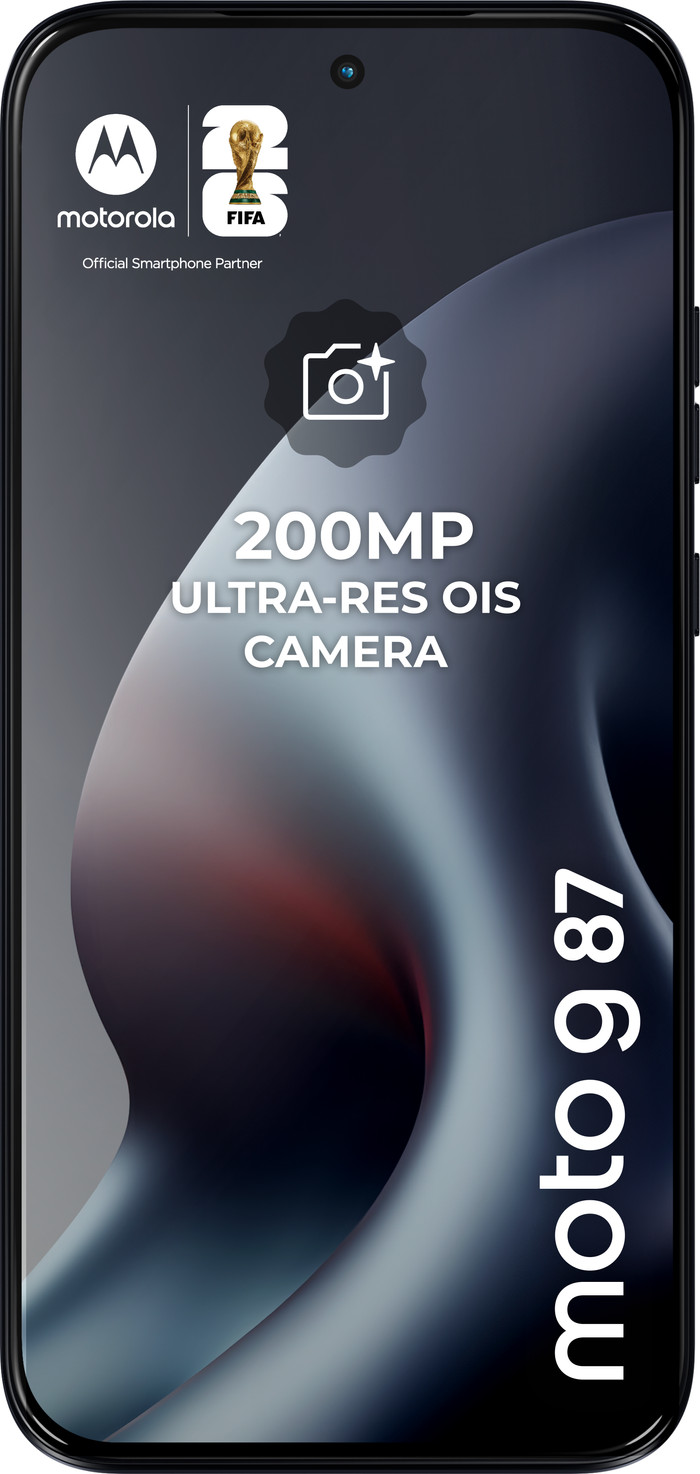 Motorola Moto G87 256GB Schwarz 5G vorne