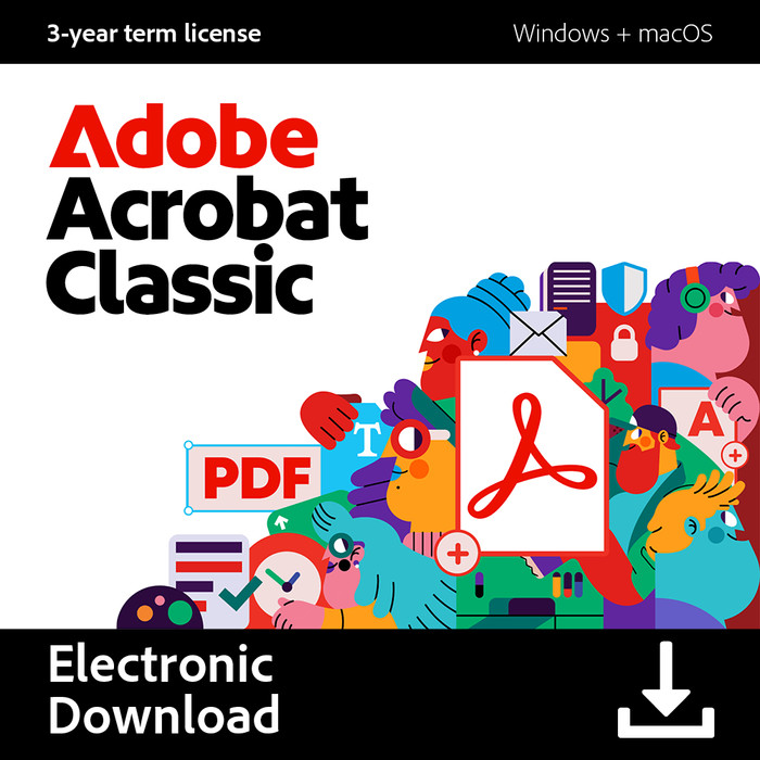 Adobe Acrobat Classic 3 Years - Digital Main Image