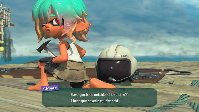 Splatoon Raiders Nintendo Switch 2 produkt in gebrauch