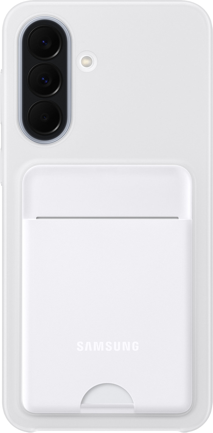 Samsung Galaxy A37 Card Slot Back Cover White Main Image