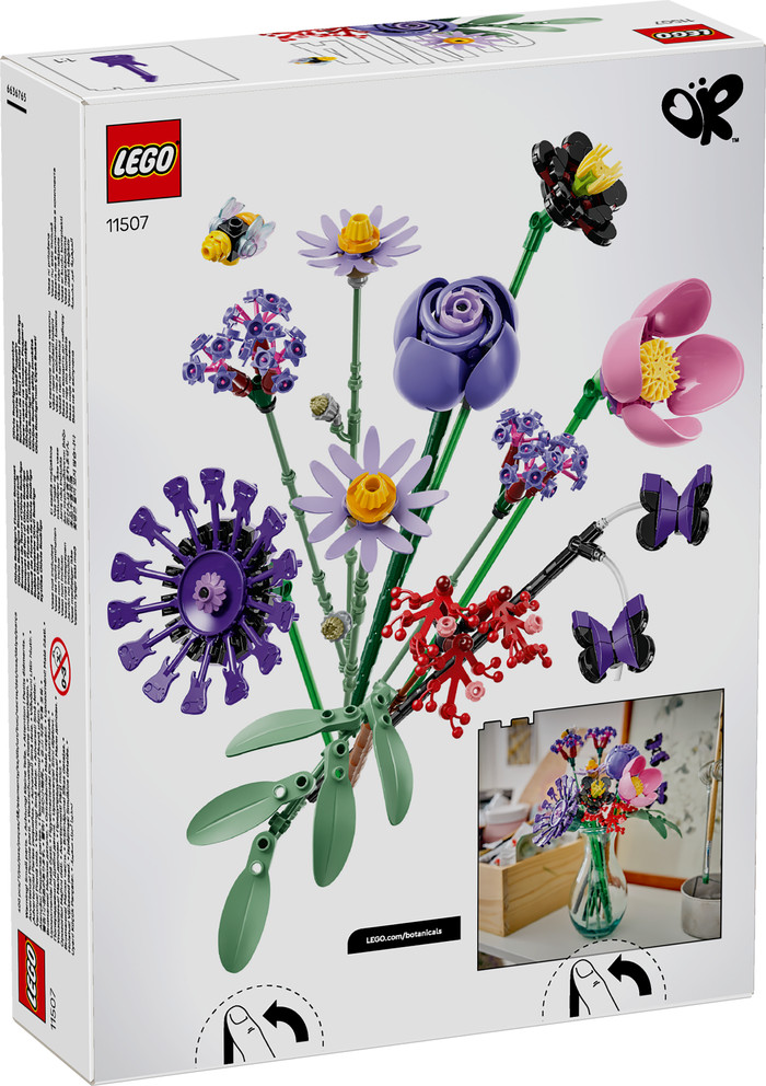 LEGO Editions Olivia Rodrigos Blumenstrauß 11507 verpackung