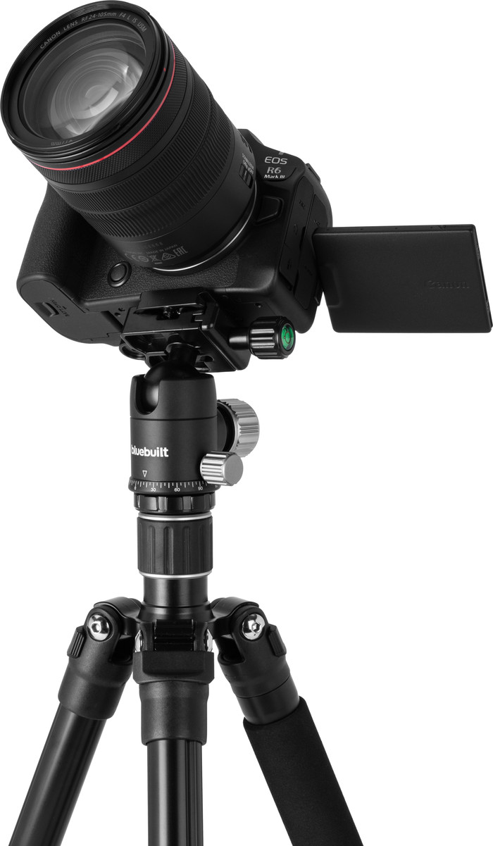 BlueBuilt Tripod mit Kugelkopf produkt in gebrauch