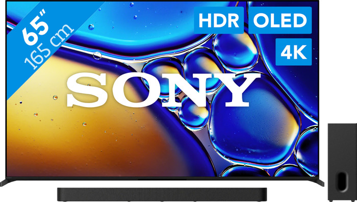 Sony Bravia 8 II 65 Zoll QD-OLED (2025) + Sony Bravia Theatre Bar 7 Schwarz Main Image