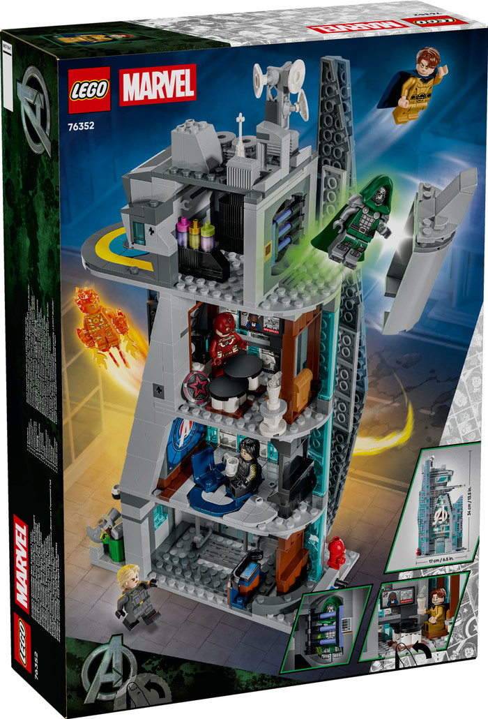 LEGO Marvel Avengers: Doomsday Neuer Avengers Tower 76352 vorne