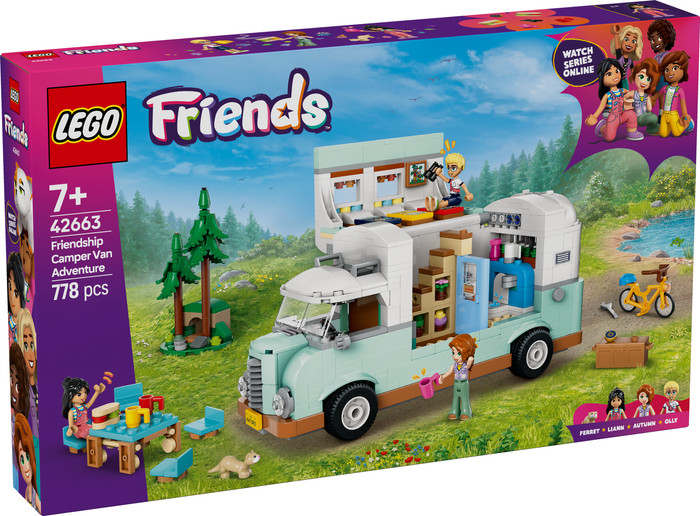 LEGO Friends Wohnmobil 42663 verpackung