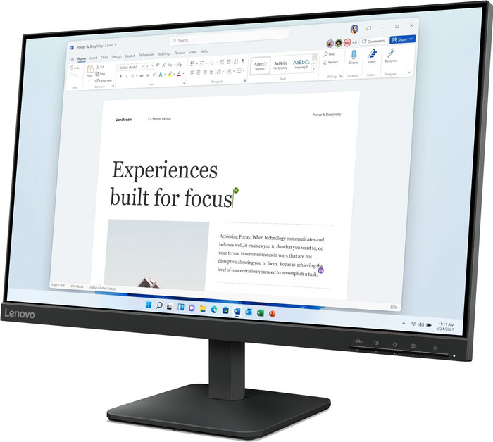 Lenovo L27-4e vorne
