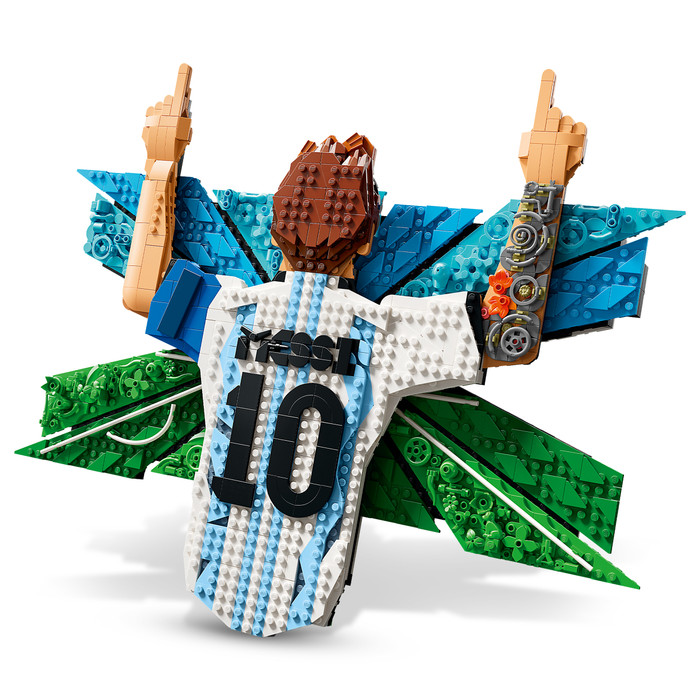 LEGO Editions Lionel Messi Torjubel 43018 produkt in gebrauch
