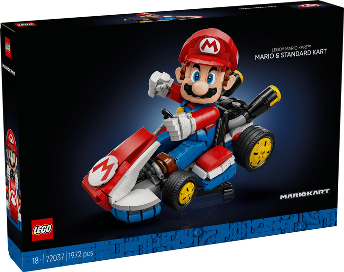 LEGO Super Mario: Mario Kart Mario und Standard-Kart 72037 verpackung