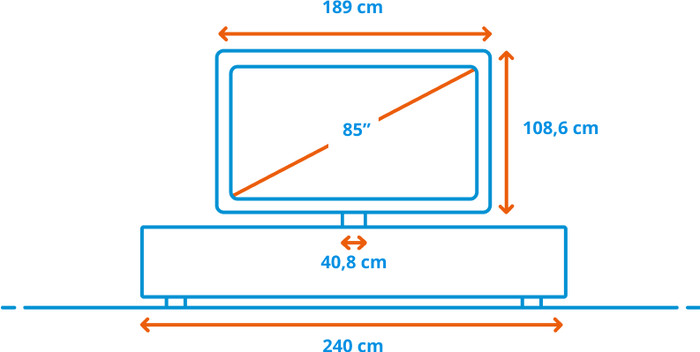 TCL RGB Mini-LED 85 Zoll RM7L (2026) + TCL Q75K visuelles Coolblue 1