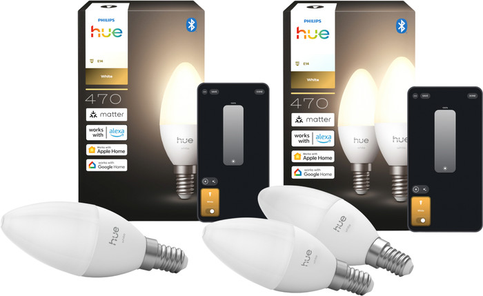 Philips Hue Kerzenlampe White E14 3er-Pack Main Image