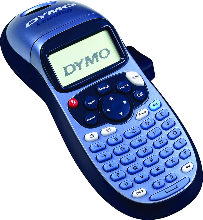 DYMO LetraTag LT-100H left side