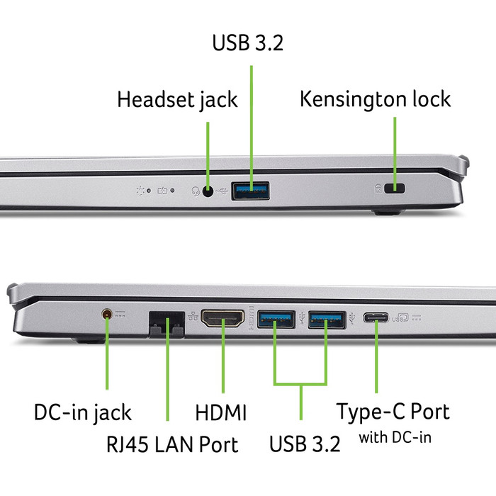 Acer Aspire Go 15 AG15-42P-R4LM - 15,6" - AMD Ryzen 7 - 16GB RAM/512GB SSD detail