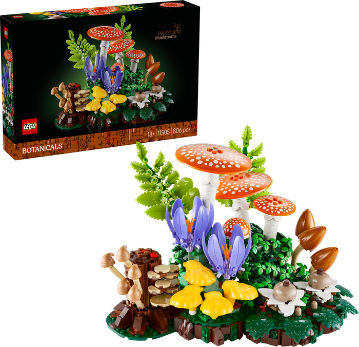 LEGO Botanicals Waldpilze 11505 rechte seite