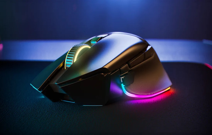 Razer Basilisk V3 Pro 35K Wireless Gaming Mouse product in use