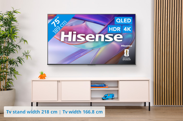 Hisense QLED 75 inches E79S (2026) visual Coolblue 1