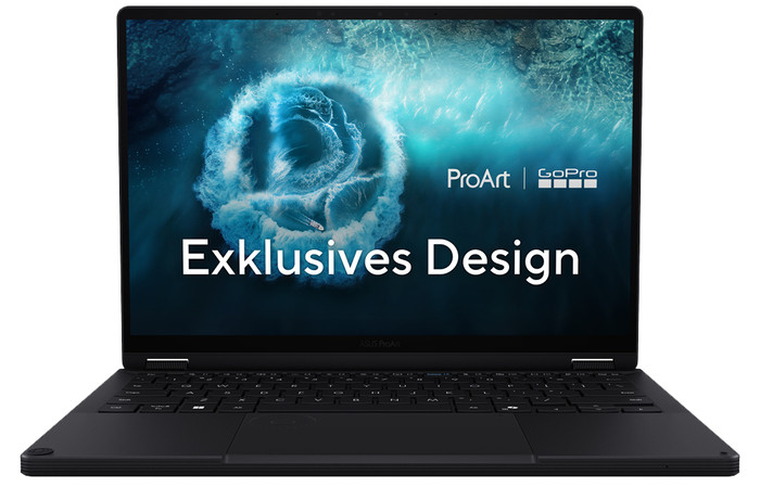 ASUS ProArt PX13 OLED HN7306EAC-LX089X - 13,3" - AMD Ryzen AI MAX+ 395 - 128GB RAM/2TB SSD vorne