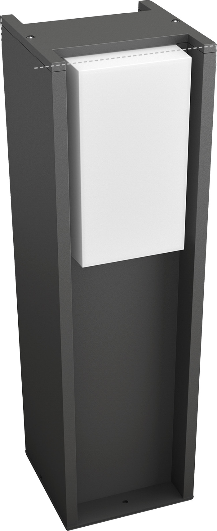 Philips Hue Turaco Low Pedestal Lamp Anthracite Outdoors Main Image