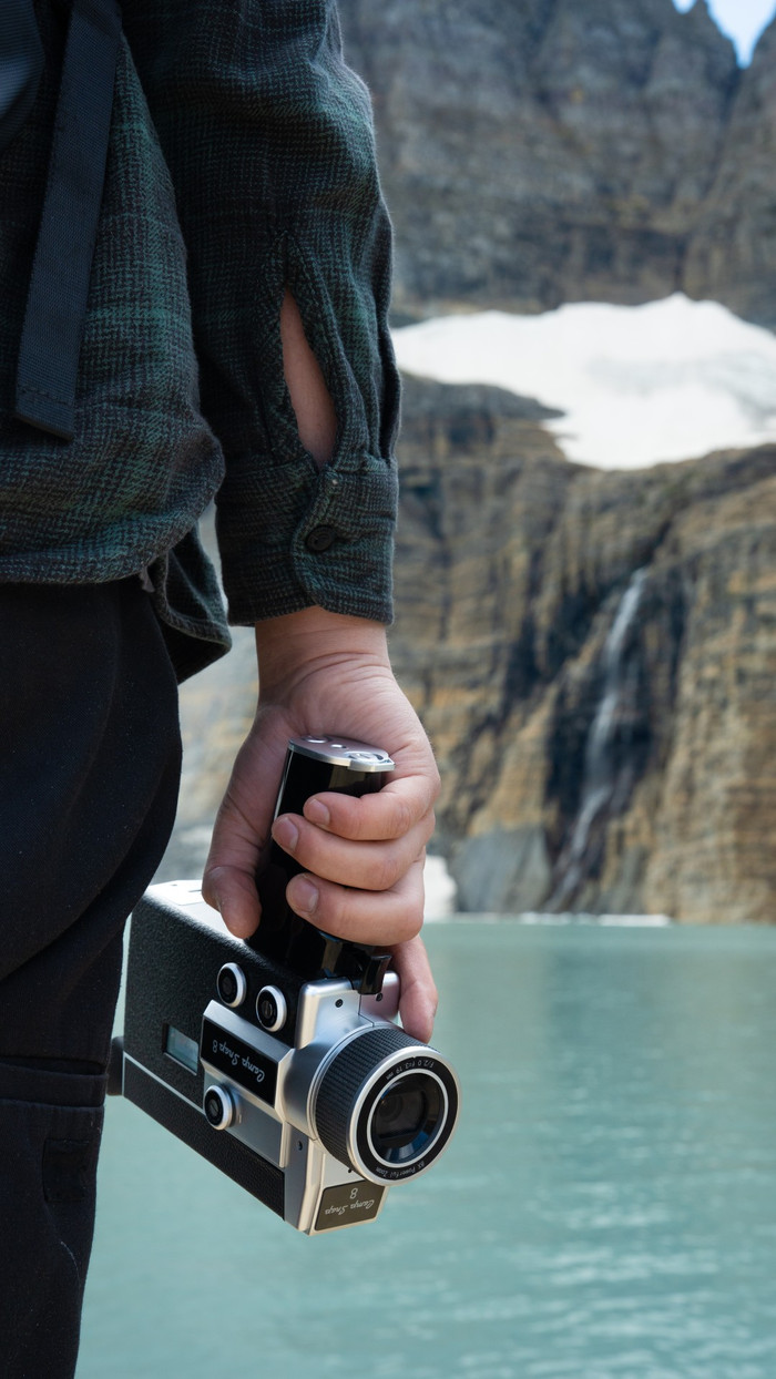 Camp Snap CS-8 Digital Video Camera product in use