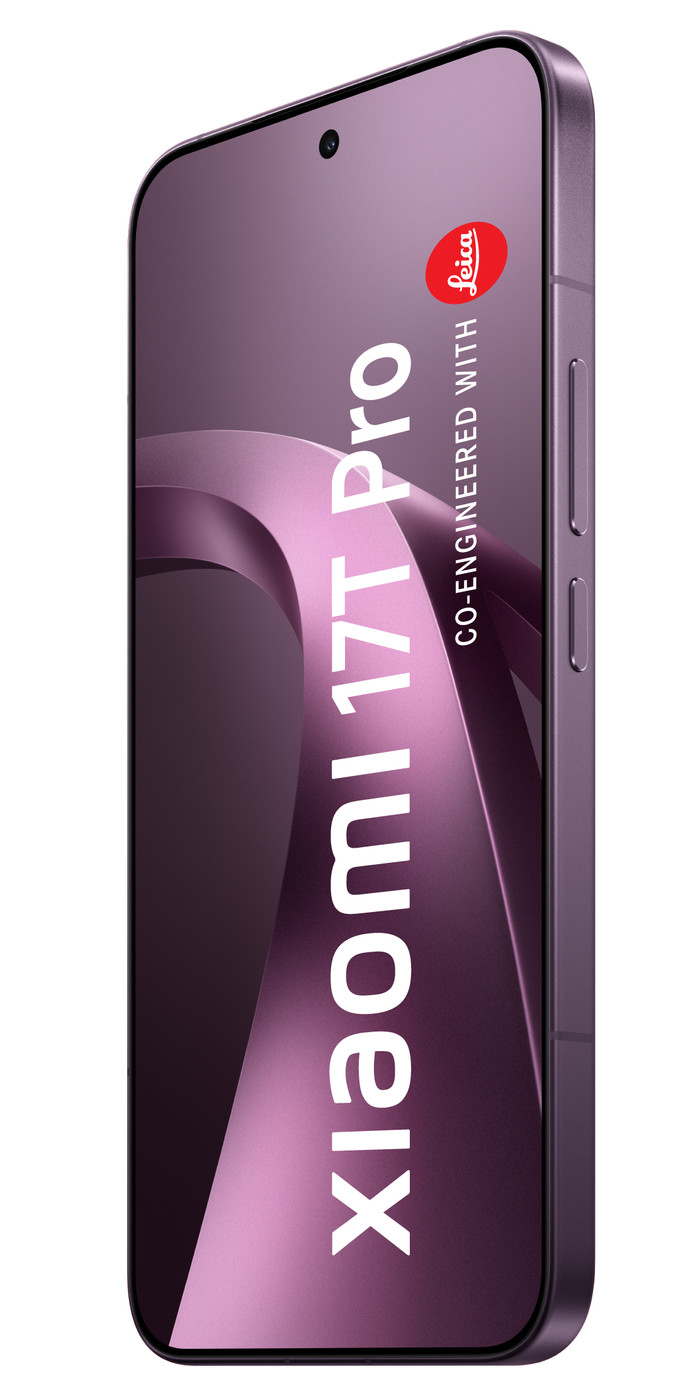 Xiaomi 17T Pro 256GB Lila 5G vorne