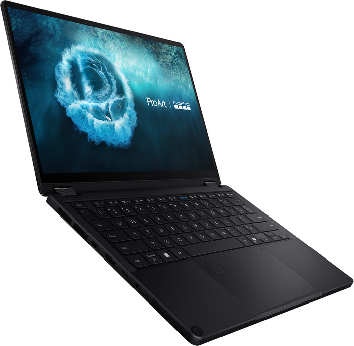 ASUS ProArt GoPro Edition PX13 OLED Copilot+ PC HN7306EAC-LX089X QWERTY linke seite