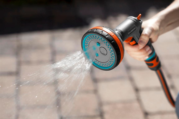 Gardena Comfort Pistolenbrause produkt in gebrauch