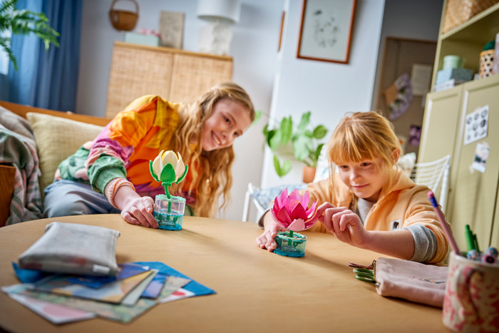 LEGO Botanicals Seerosen 11511 produkt in gebrauch