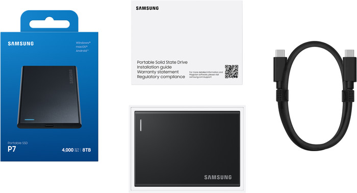 Samsung P7 Portable SSD 8 TB zubehör