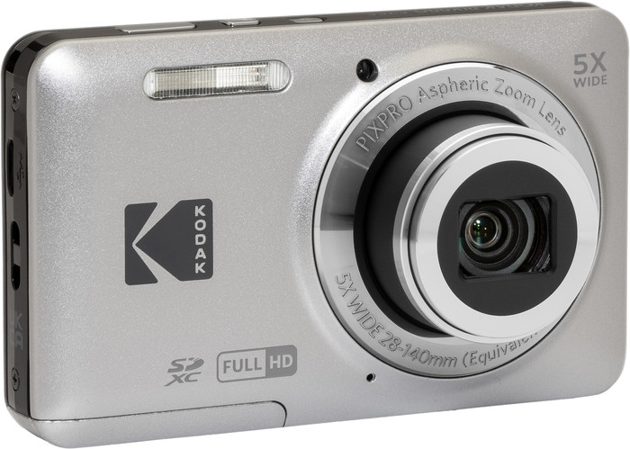 Kodak FZ55 Silber linke seite