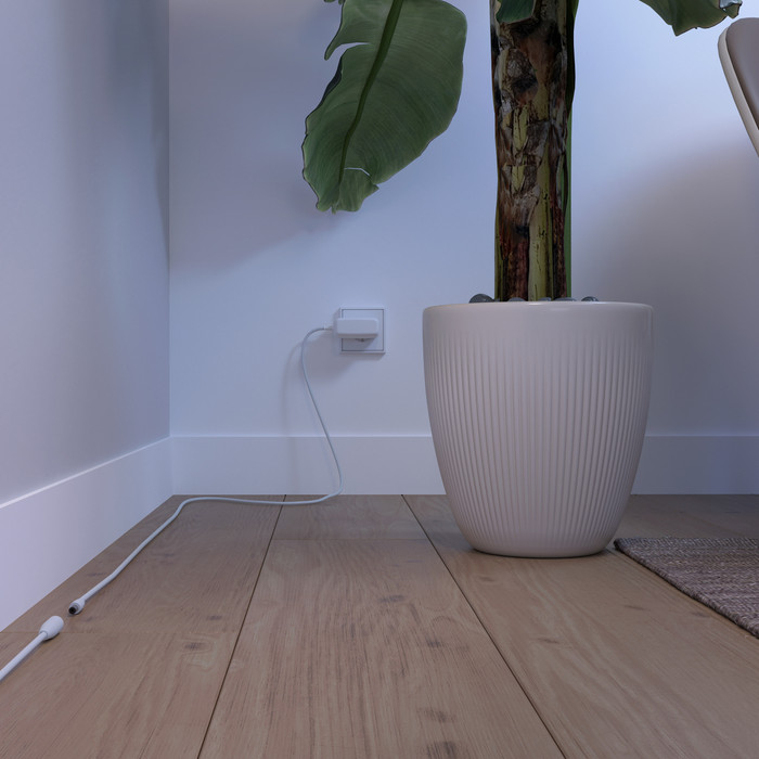 Philips Hue Flux Verlängerungskabel für drinnen 5 Meter produkt in gebrauch